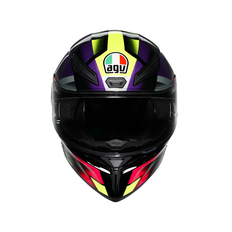 K1 S FASTLAP BLACK/GREY/RED (XS) Black/Purple/Pink - Driven Powersports