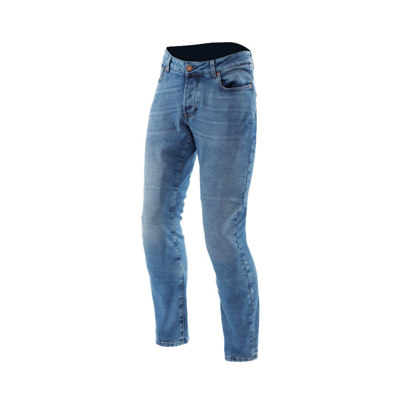 5-POCKET DENIM REGULAR TAPERED PANTS LIGHT BLUE 28 Light Blue 43 - Driven Powersports