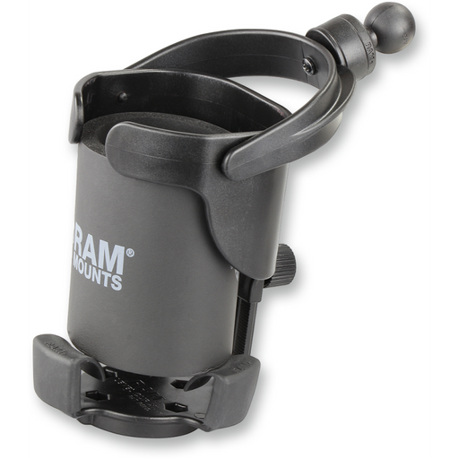 RAM MOUNTS BALL WITH CUP HOLDER 3/4 Front - Driven Powersports