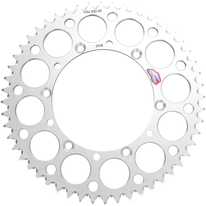 RENTHAL SPROCKET 112U-520-52 Silver Front - Driven Powersports