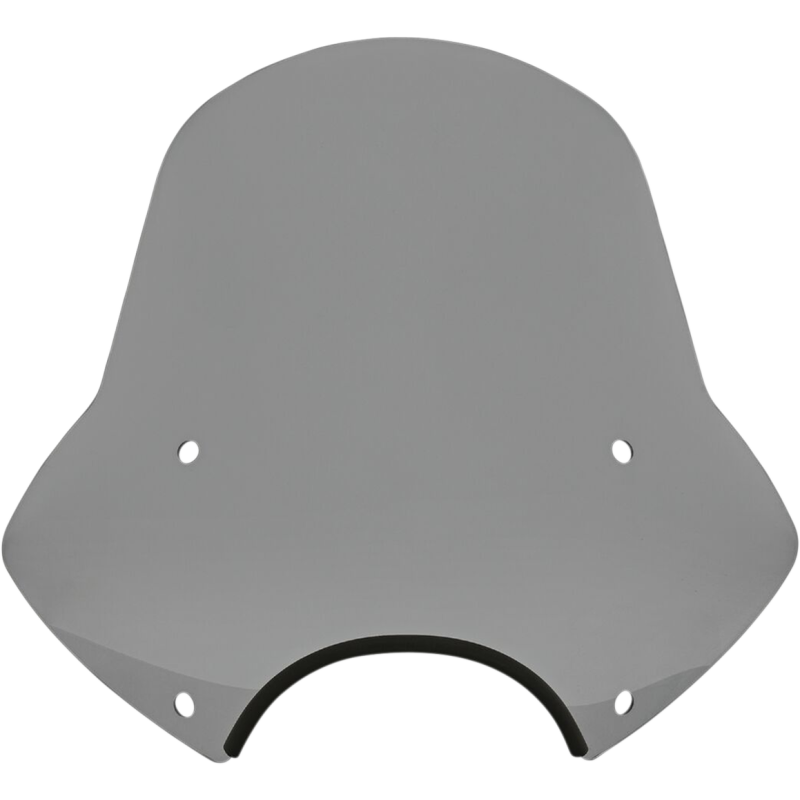 MEMPHIS SHADES WSHLD S/DEMON9"LT Black Smoke Front - Driven Powersports