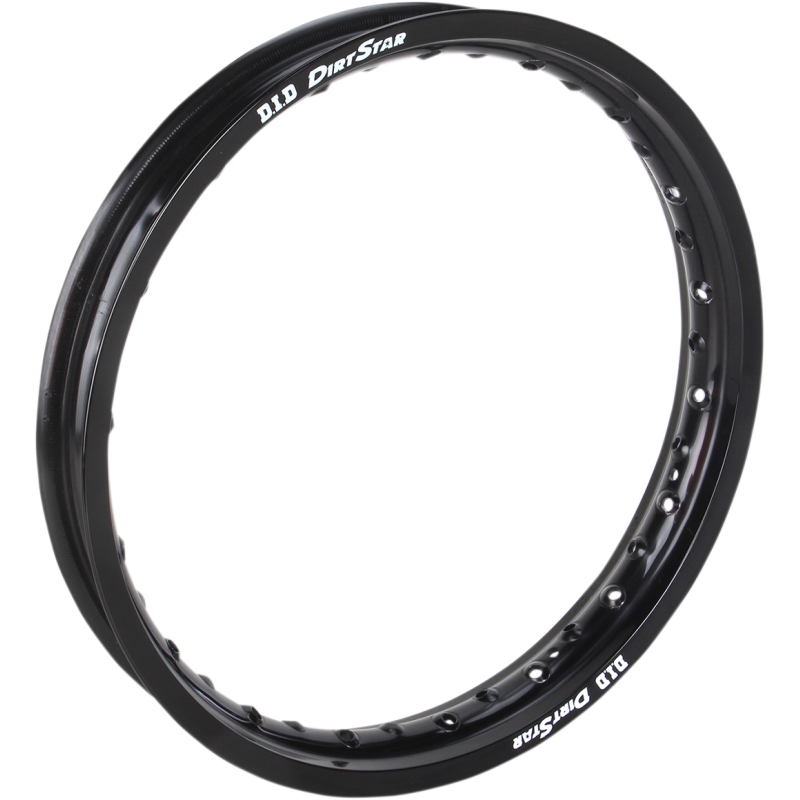 DID DIRT STAR ORIGINALBLACK (18X215VB01T) 3/4 Front - Driven Powersports