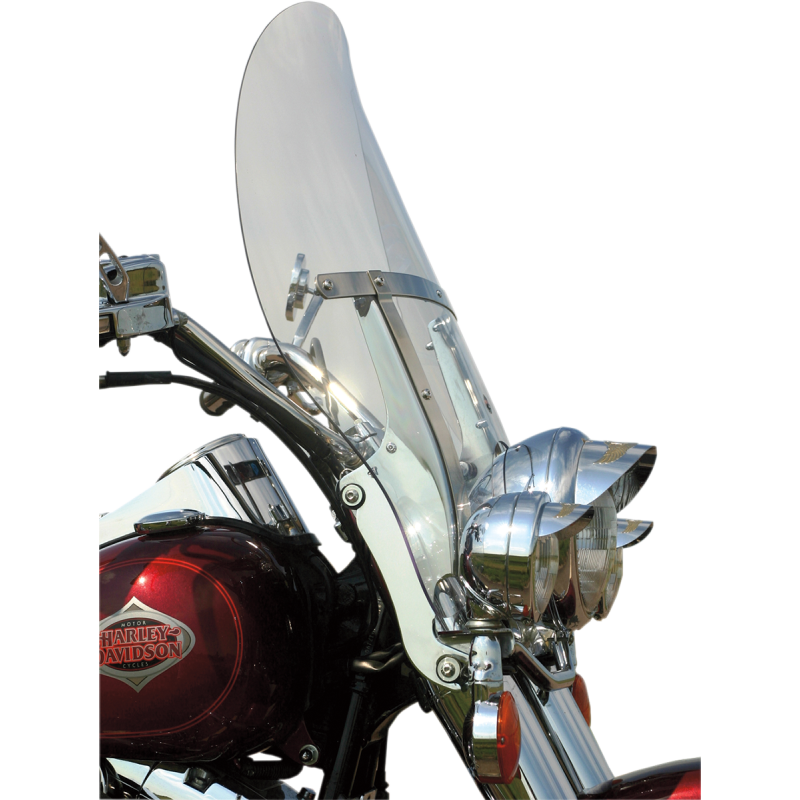 KLOCK WERKS 86-17 FLST/N FLARE W/SHIELD Clear Application Shot - Driven Powersports