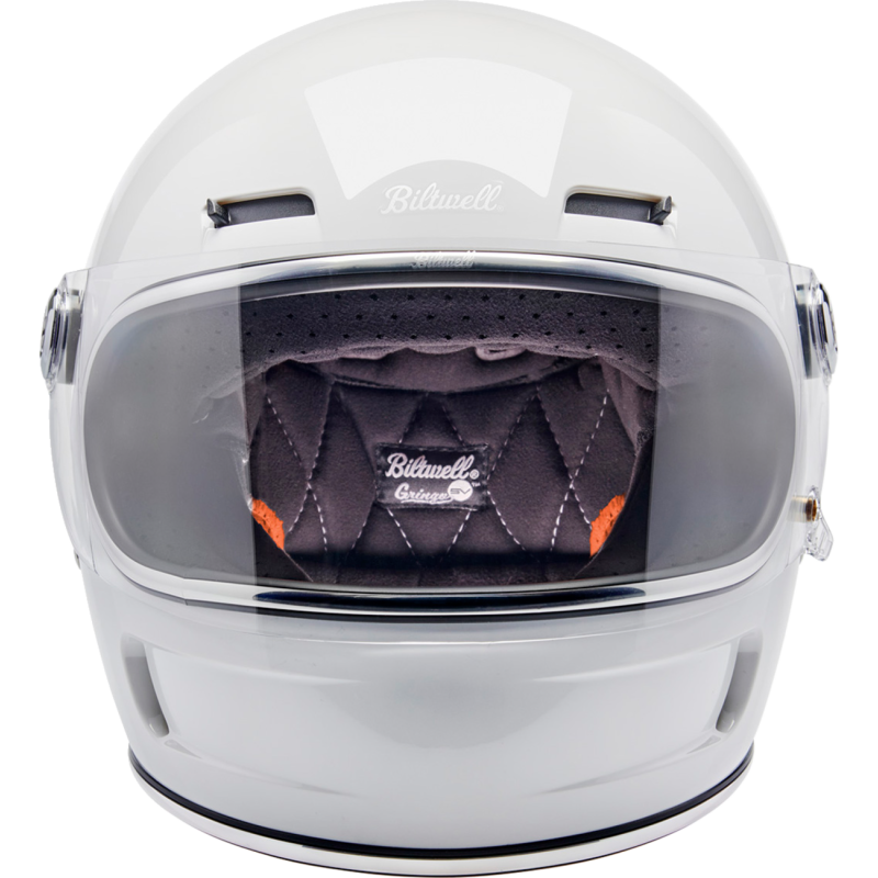 BILTWELL HELMET GRINGO SV Gloss White Other - Driven Powersports