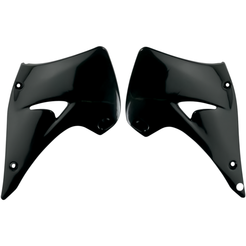 UFO KX125/250 03-13 RAD COVER Black Other - Driven Powersports