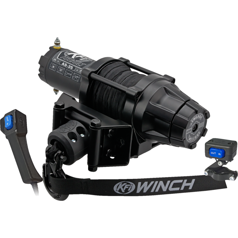 KFI PRODUCTS ASSAULT WINCH - 3500 LB - SYNTHETIC CABLE Front - Driven Powersports