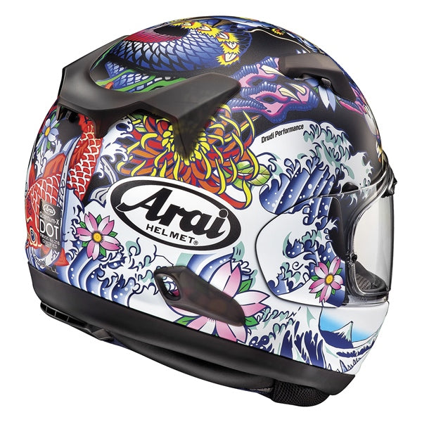Arai Quantum-X Full-Face Helmet Oriental Frost Black S - Driven Powersports