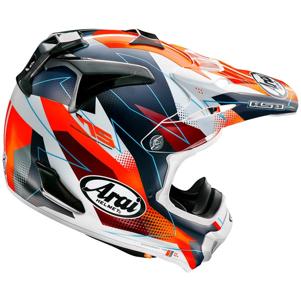Arai VX-Pro4 Off-Road Helmet Resolute Red M - Driven Powersports