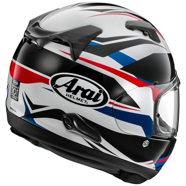 Arai Quantum-X Full-Face Helmet Ray White S - Driven Powersports