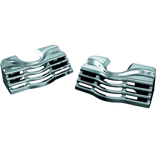 Kuryakyn Slotted Head Bolt Cover For Harley-Davidson Charcoal - Driven Powersports