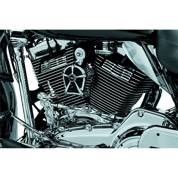 Kuryakyn Slotted Head Bolt Cover For Harley-Davidson Charcoal - Driven Powersports