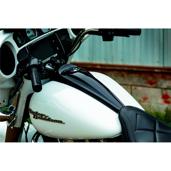 Kuryakyn Smooth Dash Console For Harley-Davidson Black - Driven Powersports