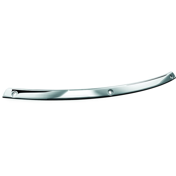 Kuryakyn Smooth Windshield Trim For Harley-Davidson Charcoal - Driven Powersports