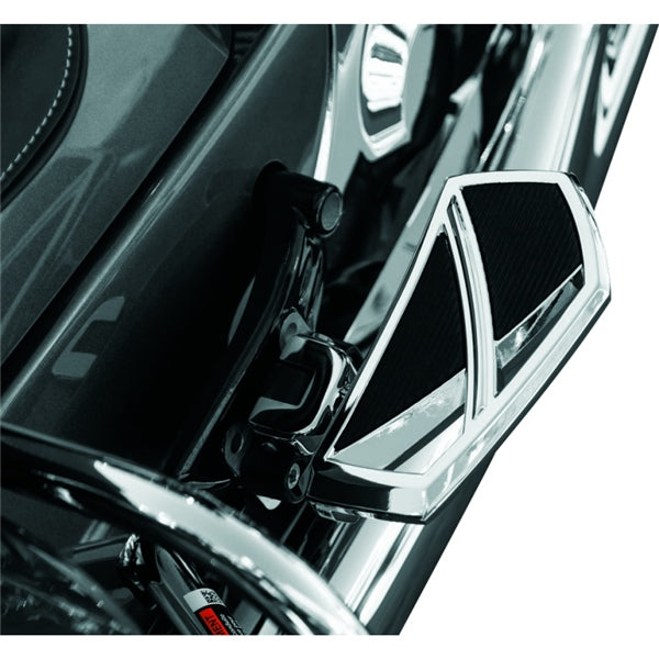 Kuryakyn Passenger Footpegs Adapter For Indian Charcoal - Driven Powersports