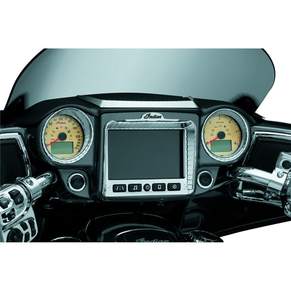Kuryakyn Stereo Accent for Indian For Indian Charcoal - Driven Powersports