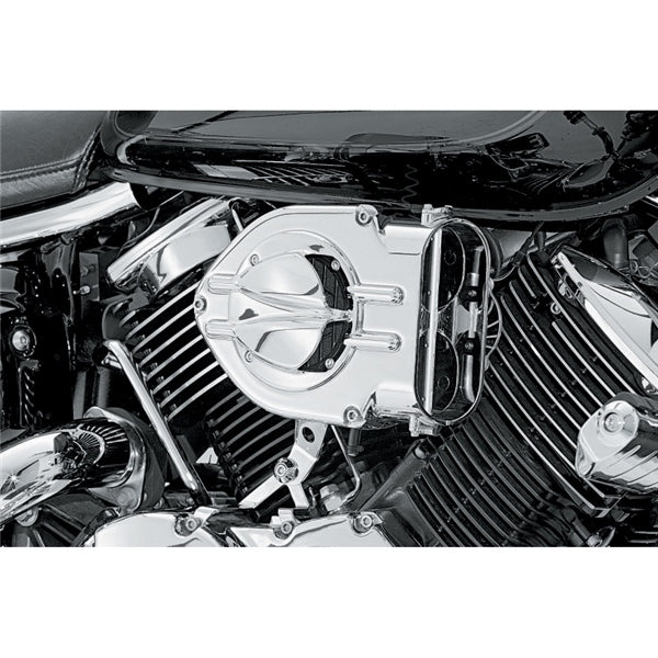 Kuryakyn Vented Trap Door Charcoal - Driven Powersports