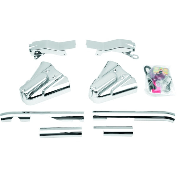 Kuryakyn Swingarm Cover Kit For Harley-Davidson Charcoal - Driven Powersports