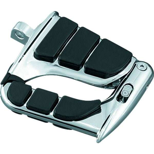 Kuryakyn Swingwing Peg with Male Mount Adapter Charcoal - Driven Powersports
