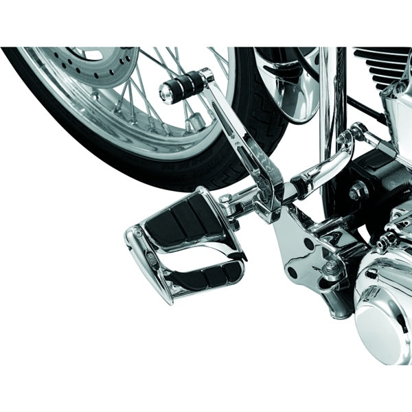 Kuryakyn Swingwing Peg with Male Mount Adapter Charcoal - Driven Powersports