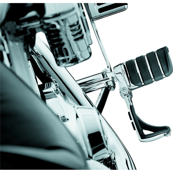 Kuryakyn Switchblade Peg with Male Mount Adapter Charcoal - Driven Powersports
