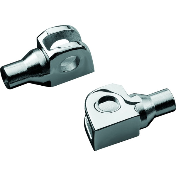 Kuryakyn Front Peg Adapter For Kawasaki / Suzuki Charcoal - Driven Powersports
