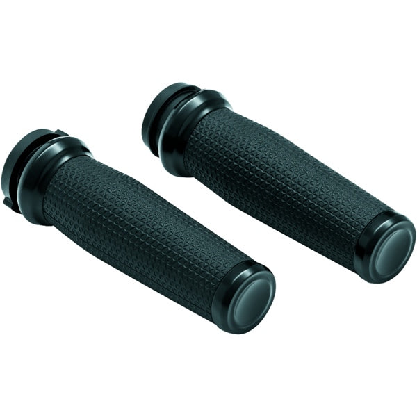 Kuryakyn Thresher Grip Black - Driven Powersports