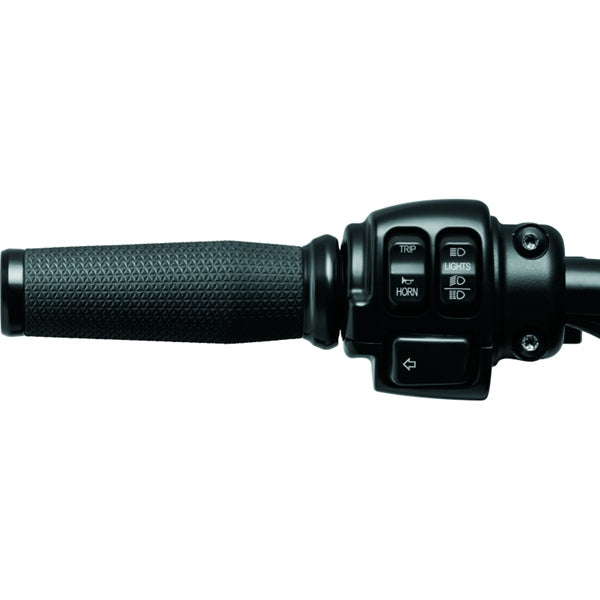 Kuryakyn Thresher Grip Black - Driven Powersports