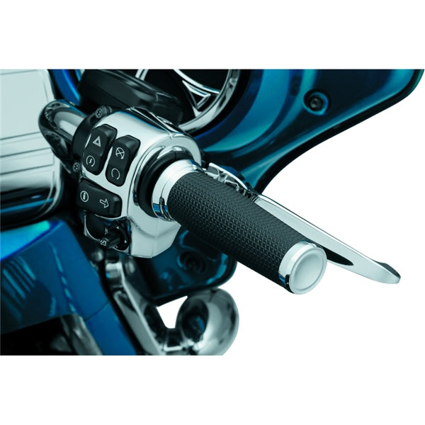Kuryakyn Thresher Grip Charcoal - Driven Powersports