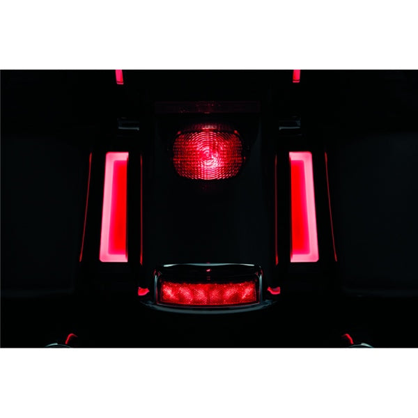 Kuryakyn Tracer LED Insert for Saddlebag Support For Harley-Davidson Black - Driven Powersports