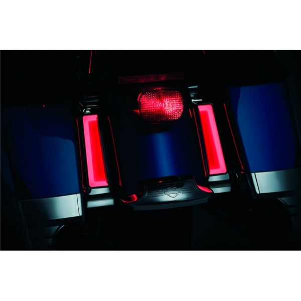Kuryakyn Tracer LED Insert for Saddlebag Support For Harley-Davidson Charcoal - Driven Powersports