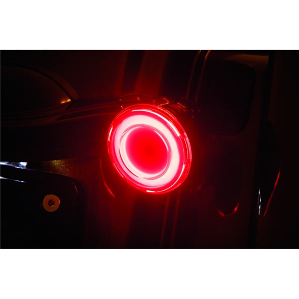 Kuryakyn Tracer LED Turn Signal Insert For Harley-Davidson Red/Smoke - Driven Powersports