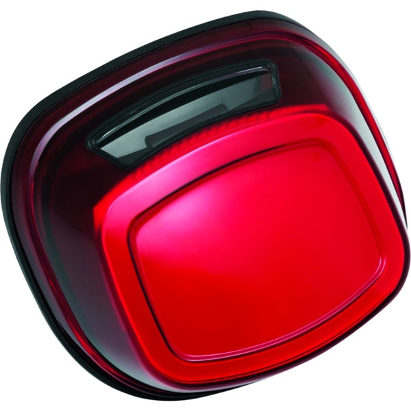 Kuryakyn Tracer LED Taillight with License Light For Harley-Davidson Red - Driven Powersports
