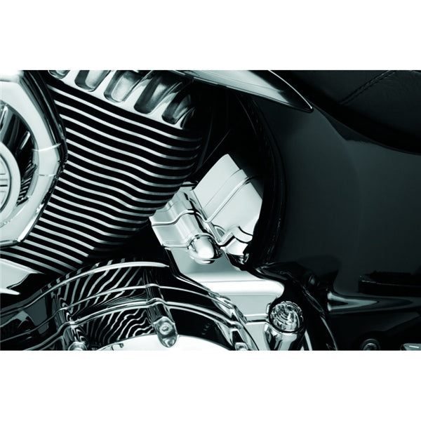 Kuryakyn Transmission Cover For Harley-Davidson / Indian Charcoal - Driven Powersports