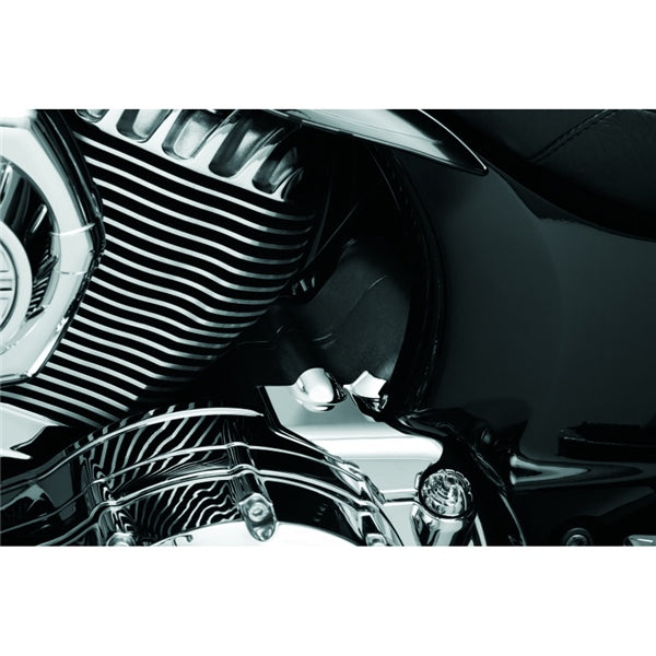 Kuryakyn Transmission Cover For Harley-Davidson / Indian Charcoal - Driven Powersports