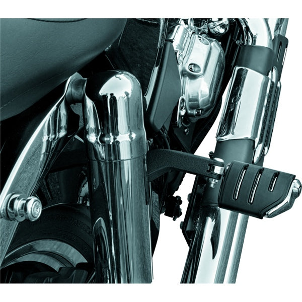 Kuryakyn Trident Peg with Male Mount Adapter Charcoal - Driven Powersports