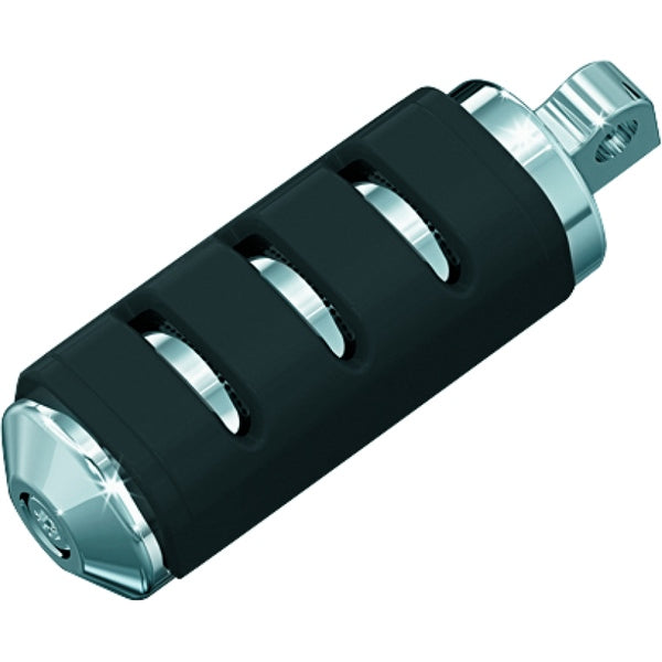 Kuryakyn Trident Large Peg with Male Mount Adapter Charcoal - Driven Powersports