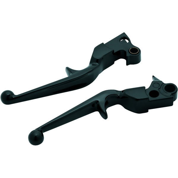 Kuryakyn Trigger Lever Set For Harley-Davidson Black - Driven Powersports
