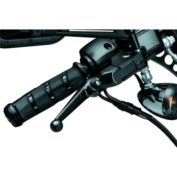 Kuryakyn Trigger Lever Set For Harley-Davidson Black - Driven Powersports