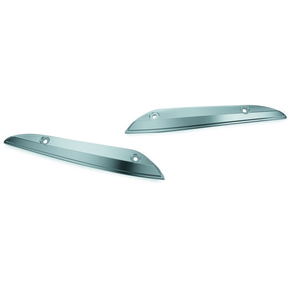 Kuryakyn Windshield Side Trim For Harley-Davidson Charcoal - Driven Powersports