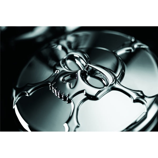 Kuryakyn Zombie Gas Cap Vented For Harley-Davidson Charcoal - Driven Powersports