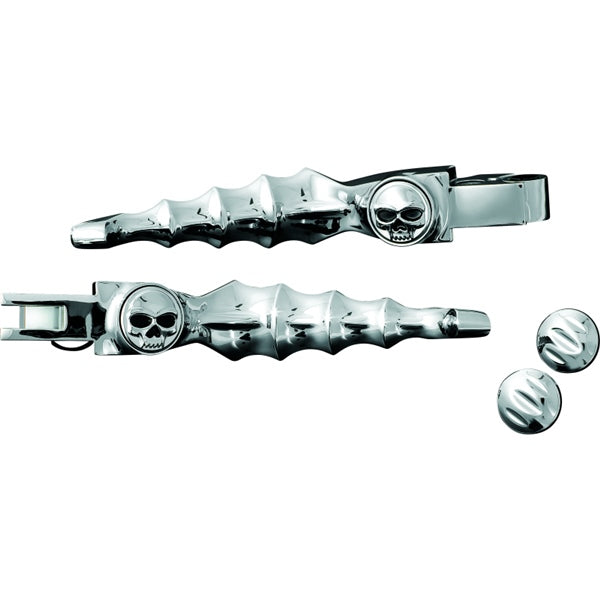 Kuryakyn Zombie Lever Set For Harley-Davidson Charcoal - Driven Powersports