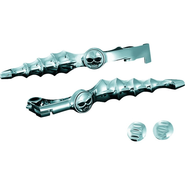 Kuryakyn Zombie Lever Set For Honda Charcoal - Driven Powersports
