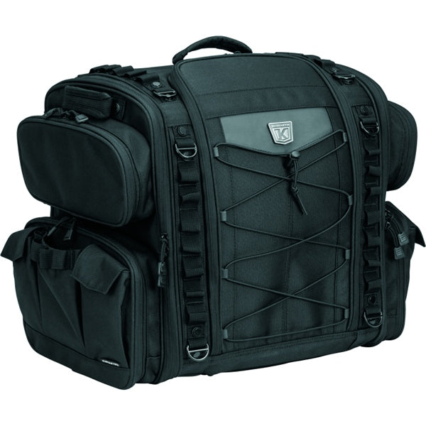 Kuryakyn Momentum Road Warrior Bag Black - Driven Powersports