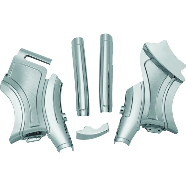 Kuryakyn Neck Cover For Harley-Davidson / Indian Charcoal - Driven Powersports