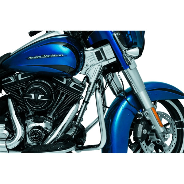 Kuryakyn Neck Cover for Harley-Davidson For Harley-Davidson Charcoal - Driven Powersports
