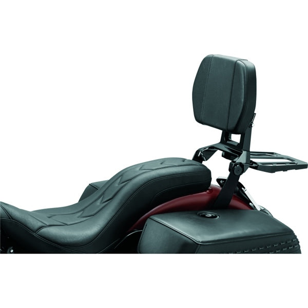 Kuryakyn Neo Driver & Passenger Backrest Black - Driven Powersports