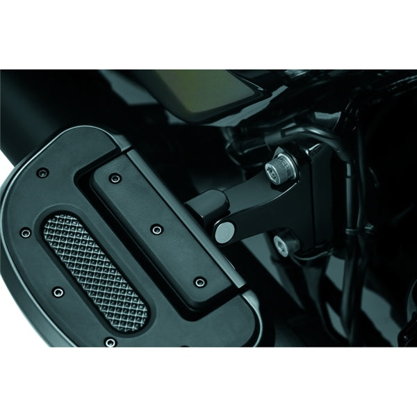 Kuryakyn Non-Pivot Splined Pegs Adapter Black - Driven Powersports