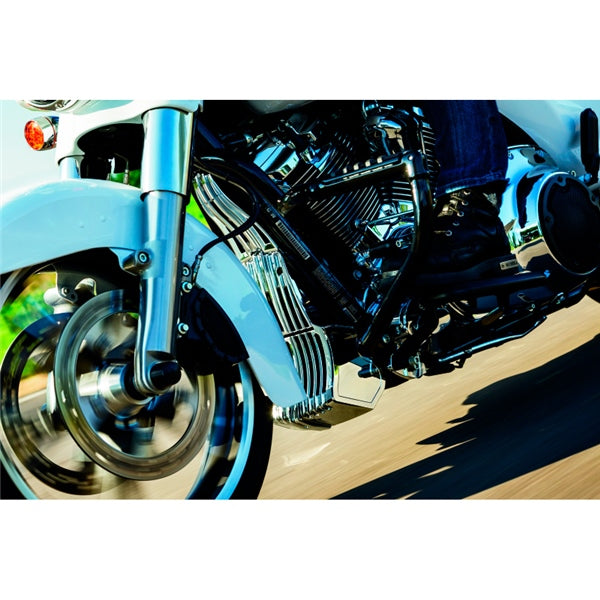 Kuryakyn Oil Cooler Cover For Harley-Davidson Charcoal - Driven Powersports