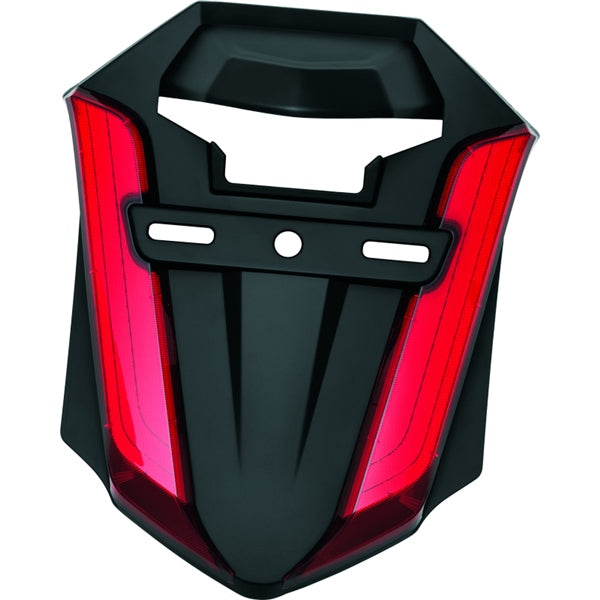Kuryakyn Omni LED Rear Fender Cover For Harley-Davidson / Honda Black - Driven Powersports