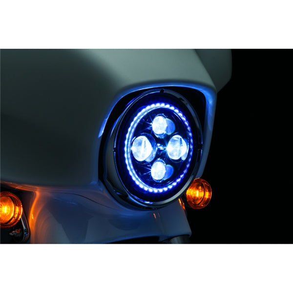 Kuryakyn Orbit Vision Headlight For Harley-Davidson / Indian / Yamaha - Driven Powersports